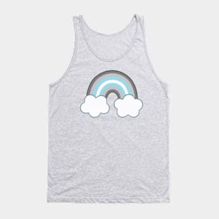 Demiboy rainbow Tank Top